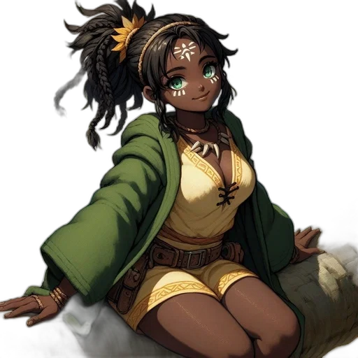staff, dress, concept art, pixel art transparent PNG cut-out