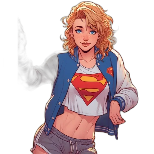 jacket, comic book art, concept art, pixel art transparent PNG cut-out