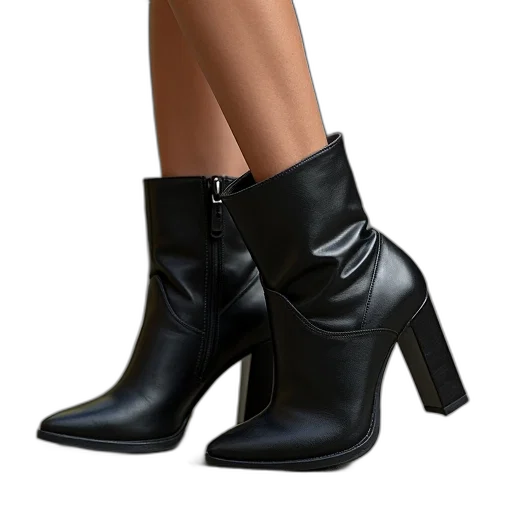 shoes, aria, lady, boots transparent PNG cut-out