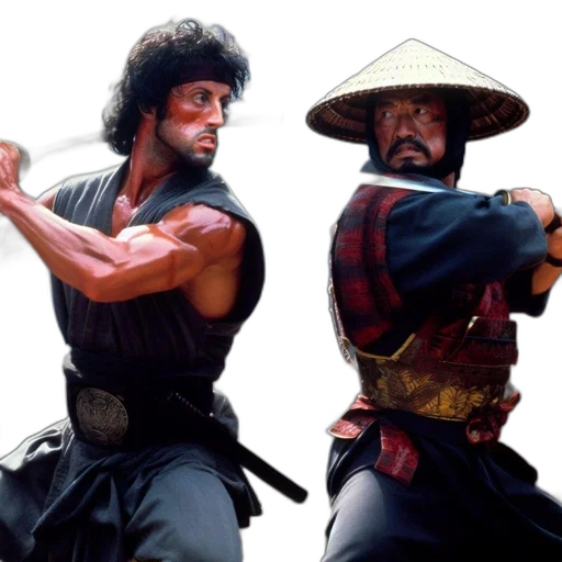 sword, concept art, two, men transparent PNG cut-out