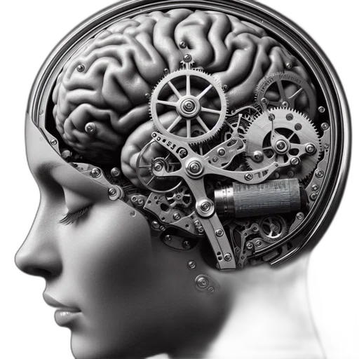 crown, robot, face, hat transparent PNG cut-out