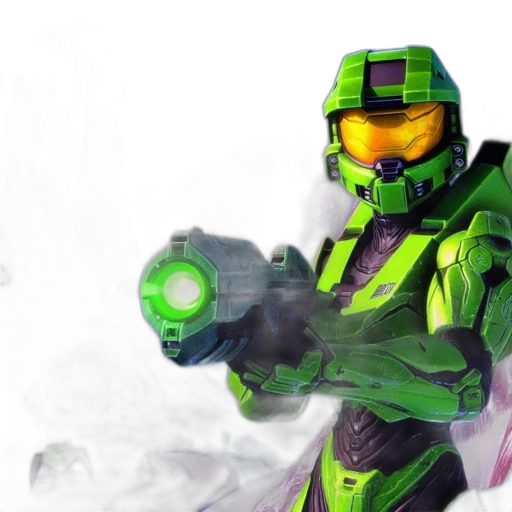 robot, weapon, concept art, 3d render transparent PNG cut-out