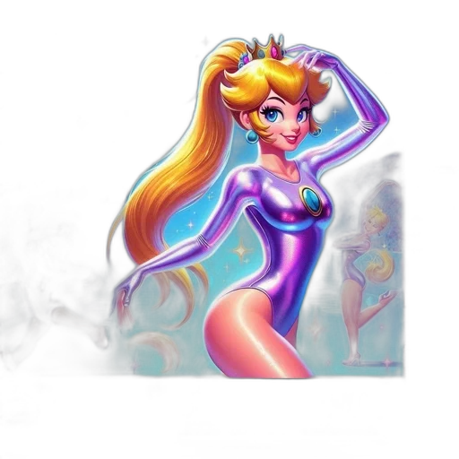 dress, concept art, vaporwave, fantasy art transparent PNG cut-out