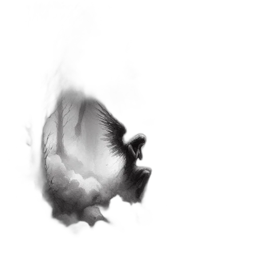 mask, face, dragon, creature transparent PNG cut-out
