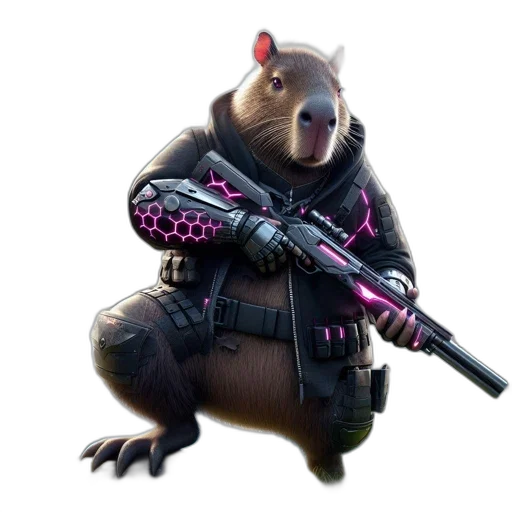 animal, creature, weapon, concept art transparent PNG cut-out