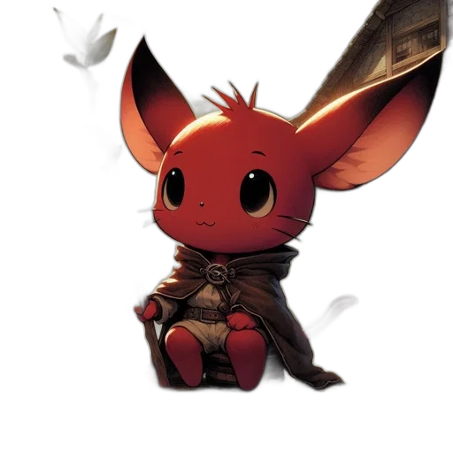 dragon, staff, animal, creature transparent PNG cut-out