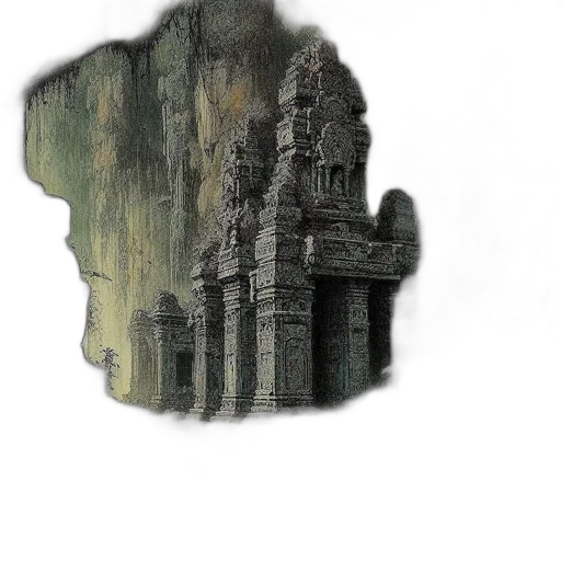 crown, building, mask, face transparent PNG cut-out