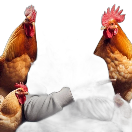 animal, food, photorealistic, 3d render transparent PNG cut-out