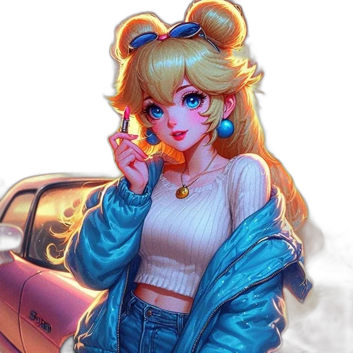 jacket, car, weapon, robot transparent PNG cut-out