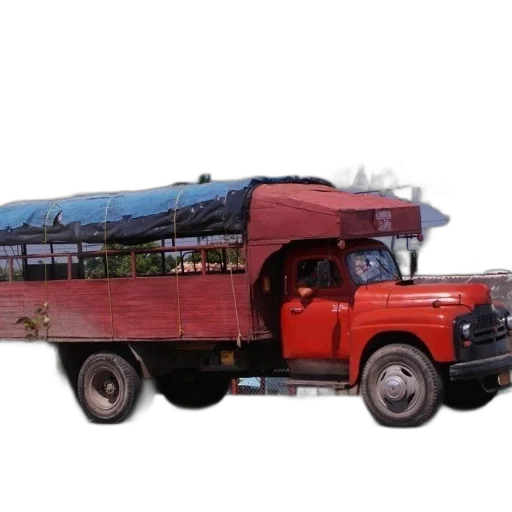 car, staff, 3d render, photorealistic transparent PNG cut-out