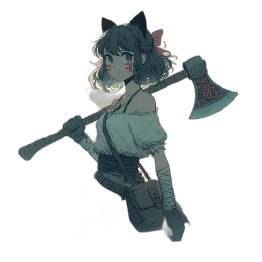 staff, weapon, sword, creature transparent PNG cut-out