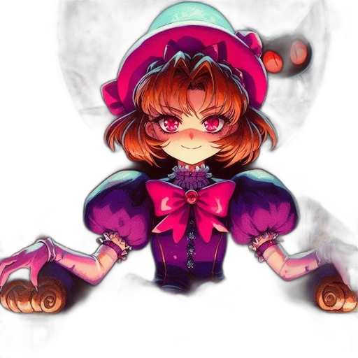 staff, crown, flower, pixel art transparent PNG cut-out