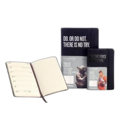 moleskine, notebook, star, wars transparent PNG cut-out