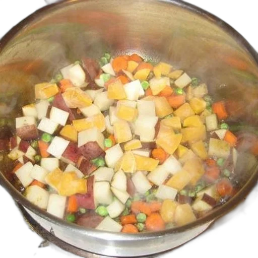 food, crown, pot, filled transparent PNG cut-out