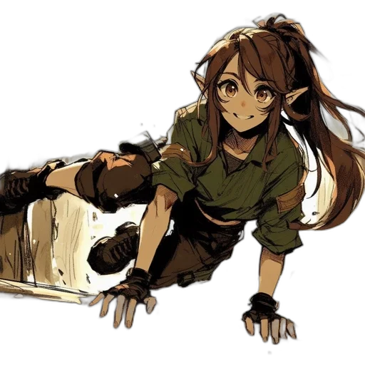 weapon, staff, creature, sword transparent PNG cut-out