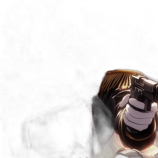 weapon, concept art, photorealistic, anime transparent PNG cut-out