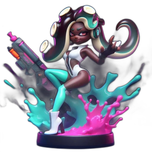 weapon, staff, concept art, 3d render transparent PNG cut-out