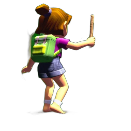 staff, weapon, jacket, robot transparent PNG cut-out