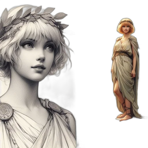 concept art, fantasy art, photorealistic, 3d render transparent PNG cut-out