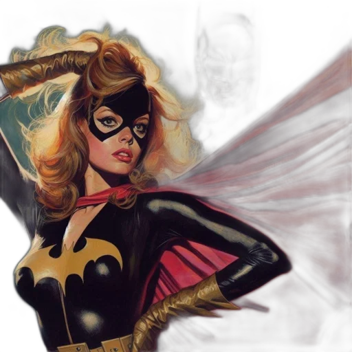 comic book art, concept art, fantasy art, photorealistic transparent PNG cut-out