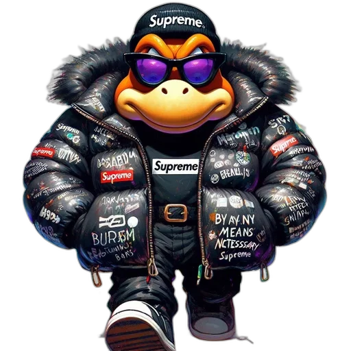 jacket, animal, creature, cyberpunk transparent PNG cut-out