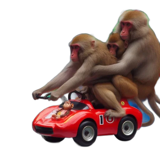 car, animal, concept art, photorealistic transparent PNG cut-out