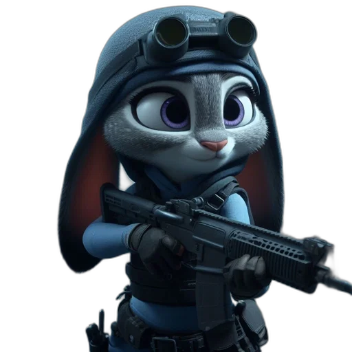 weapon, staff, jacket, animal transparent PNG cut-out