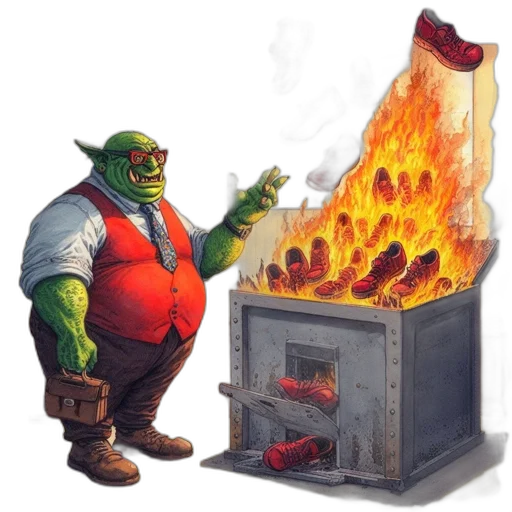 food, concept art, comic book art, fantasy art transparent PNG cut-out