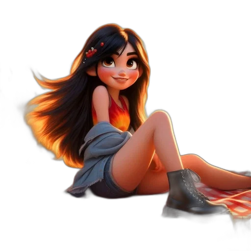 dress, shoes, concept art, fantasy art transparent PNG cut-out