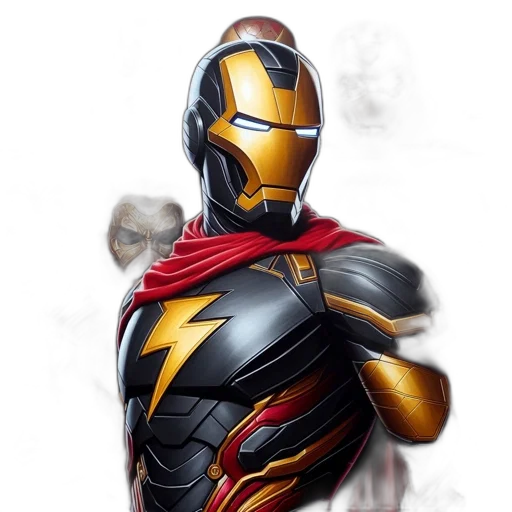 comic book art, concept art, fantasy art, 3d render transparent PNG cut-out
