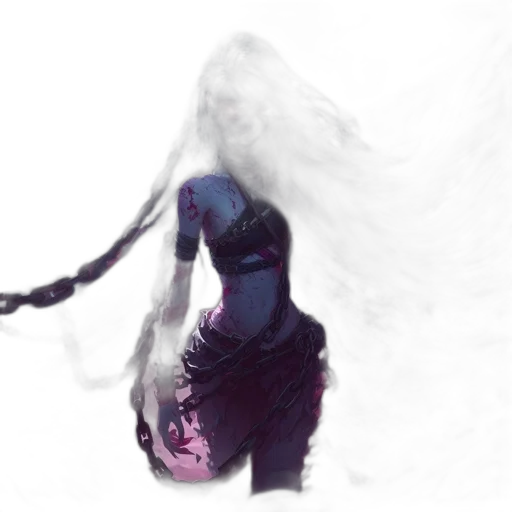 dress, hair, creature, dragon transparent PNG cut-out