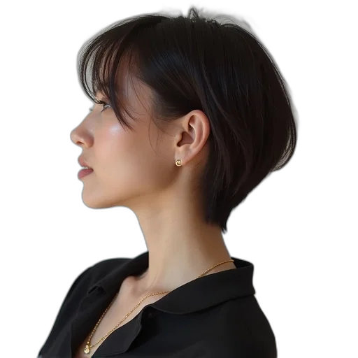 jewelry, staff, face, hair transparent PNG cut-out