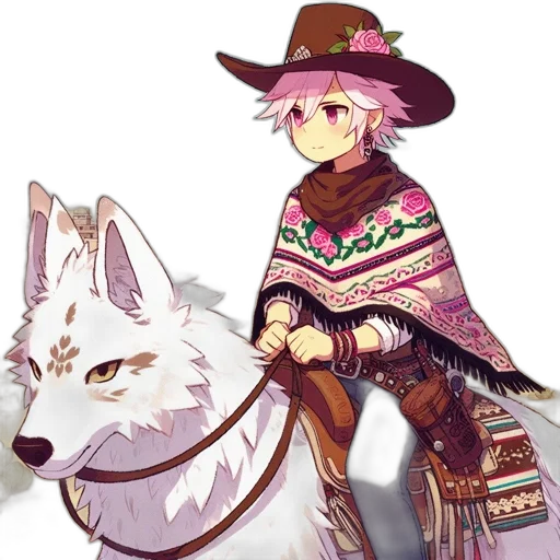 staff, animal, weapon, hat transparent PNG cut-out