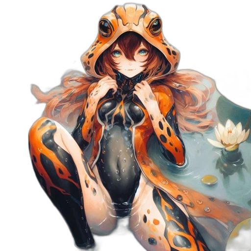 dragon, mask, dress, creature transparent PNG cut-out