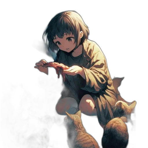 weapon, creature, staff, animal transparent PNG cut-out