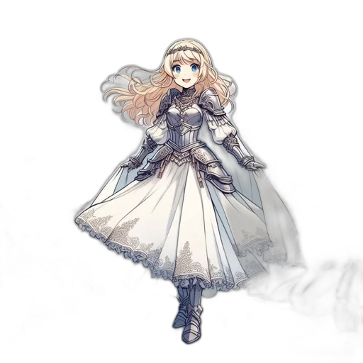 dress, concept art, fantasy art, watercolor transparent PNG cut-out
