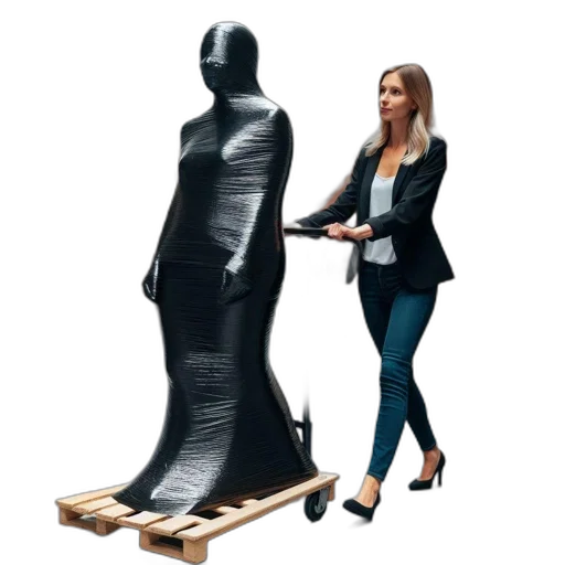 dress, furniture, staff, robot transparent PNG cut-out