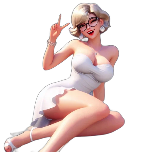 dress, concept art, pixel art, cartoon transparent PNG cut-out
