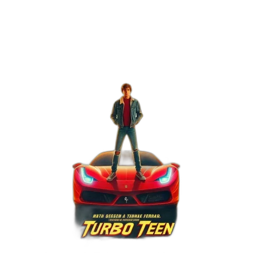 car, concept art, 3d render, pixel art transparent PNG cut-out