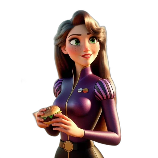 robot, jewelry, dress, staff transparent PNG cut-out