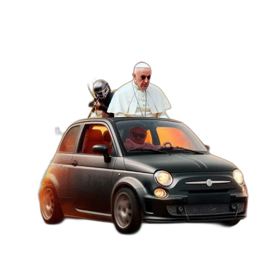 car, animal, weapon, staff transparent PNG cut-out
