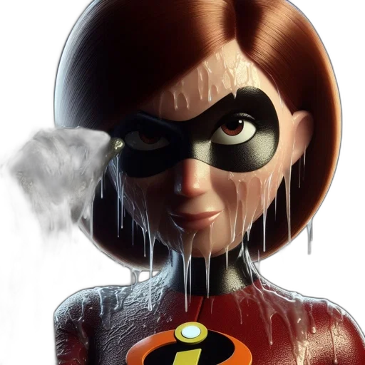 mask, face, robot, comic book art transparent PNG cut-out