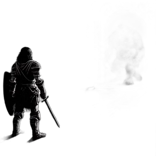 sword, weapon, jacket, dragon transparent PNG cut-out