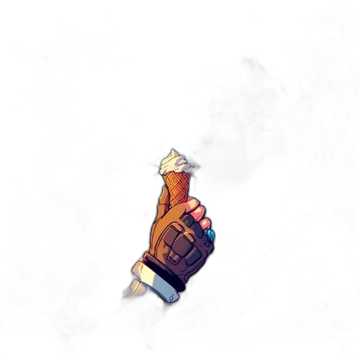 bottle, weapon, staff, jacket transparent PNG cut-out