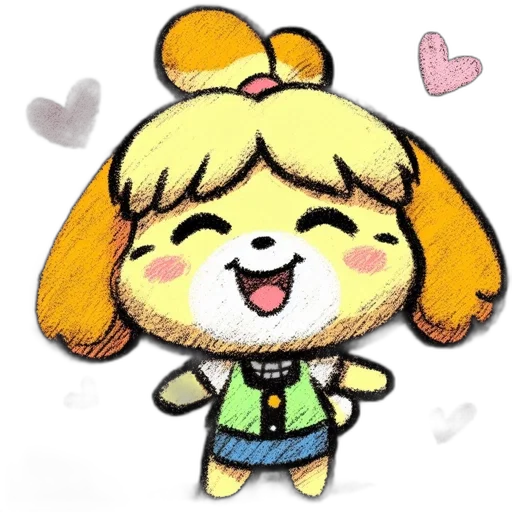 staff, animal, creature, cartoon transparent PNG cut-out