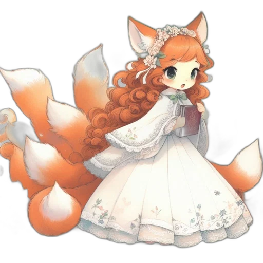 staff, dress, animal, creature transparent PNG cut-out