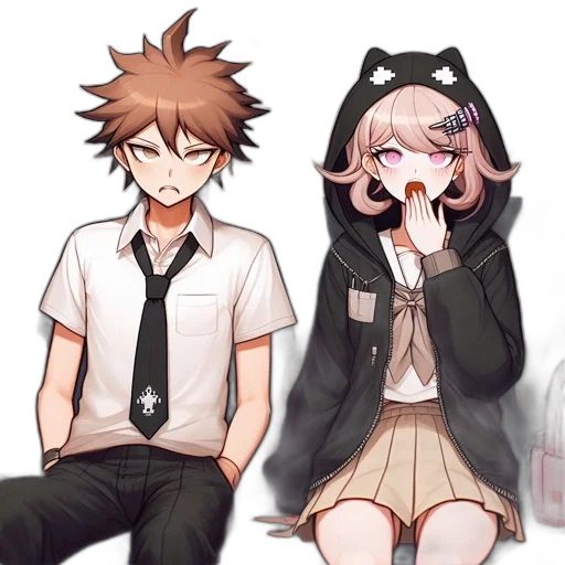 mask, dress, anime, pixel art transparent PNG cut-out