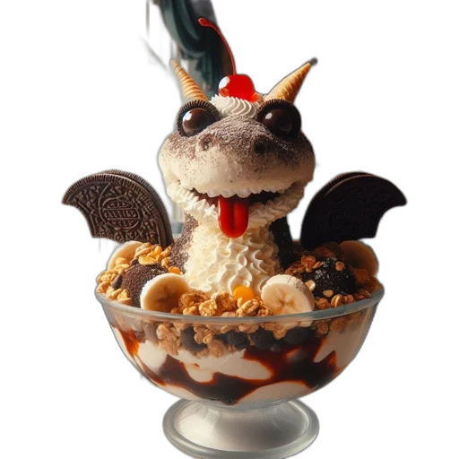food, staff, hat, dragon transparent PNG cut-out