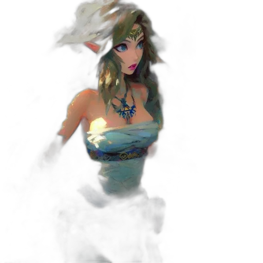 dress, staff, mask, dragon transparent PNG cut-out