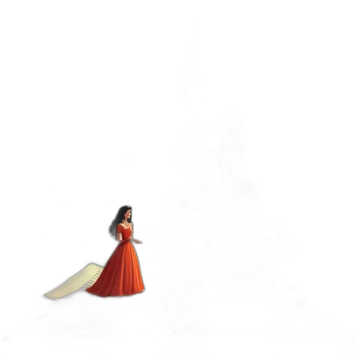 dress, sword, crown, jewelry transparent PNG cut-out